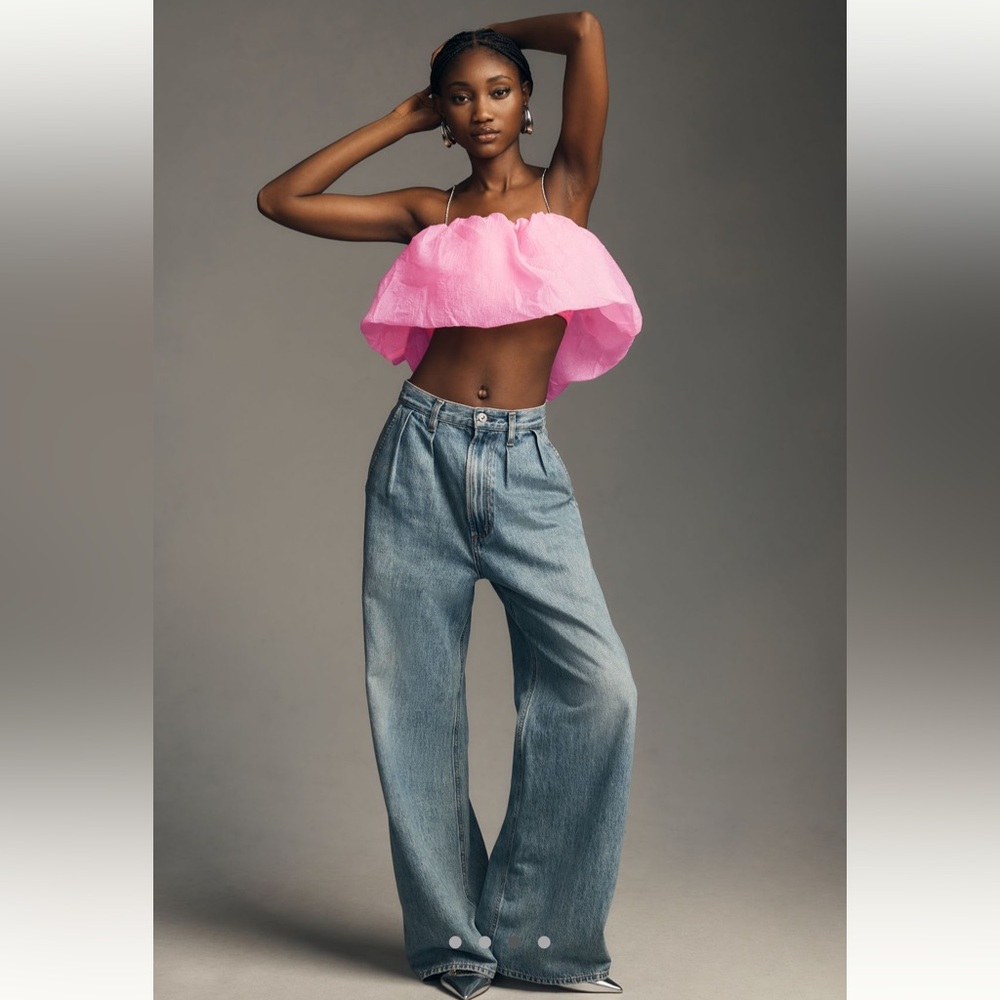 Maeve Diamond Strap Crop Top